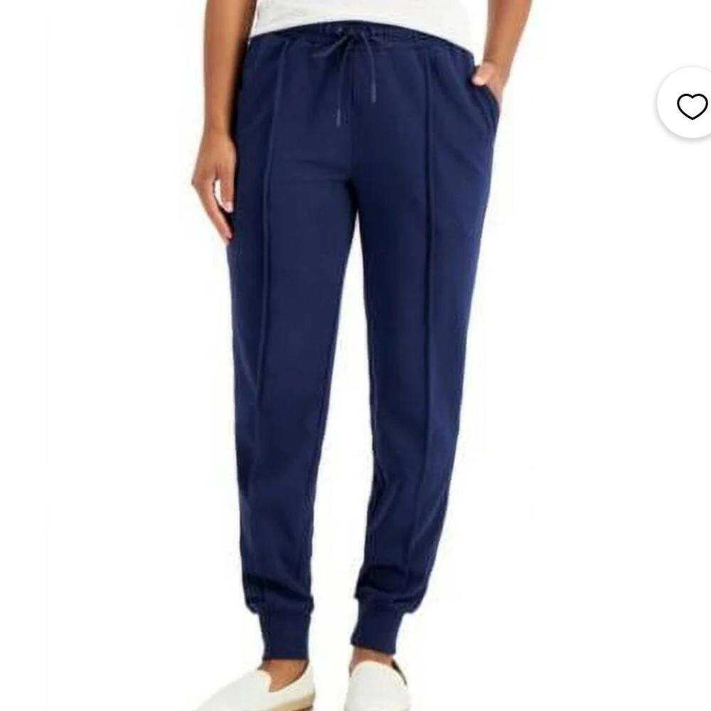 Charter Club l NWT French Terry Navy Joggers XXL - Picture 10 of 10
